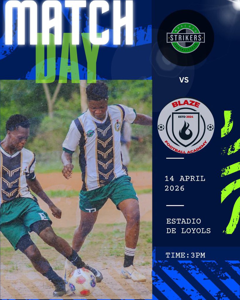 Match day friendly against a formidable side ⚔️⚽️
Date, Venue is set !
"Game face on! 💪 Let's do this! #MatchDay #FootballMode"