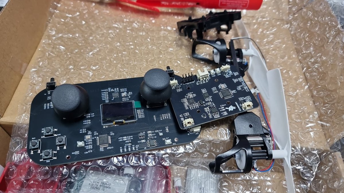 LightBrain_'s tweet photo. Remember that drone mission I posted ? That was just simulation. 👀

The hardware just landed. It's real now. ✈️ ⚡️

Stay tuned #Drone #BuildLog  #robotics https://t.co/Fl3gVrKQoW