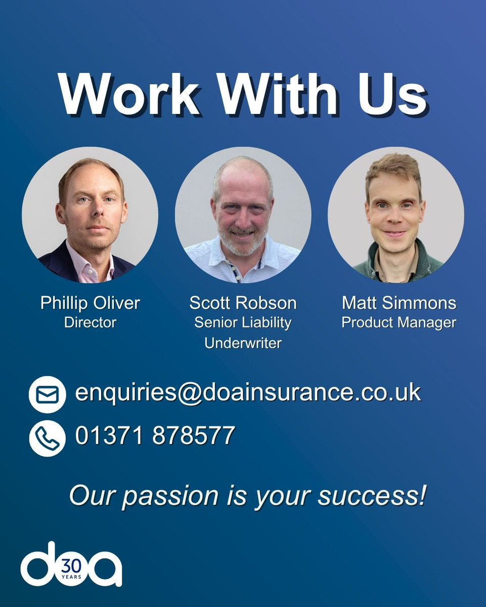 doa_insurance's tweet image. Struggling to place the “quirky” liability risks? 😵‍💫

You know the ones…

The risks that don’t quite fit standard markets.

That’s exactly where we can help.

Swipe to see examples of where we can support. ➡️

Our passion is your success!

#LiabilityInsurance #GeneralLiability