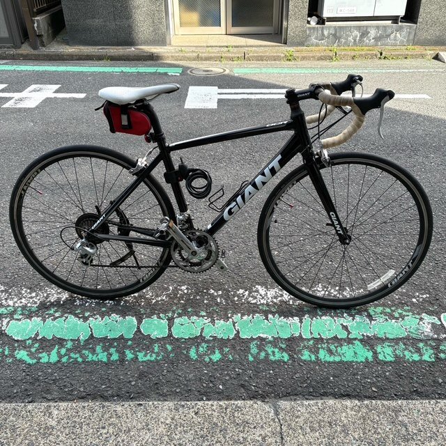 東京都 世田谷区にてお引越しに伴い GIANT OCR ロードバイク を出張 