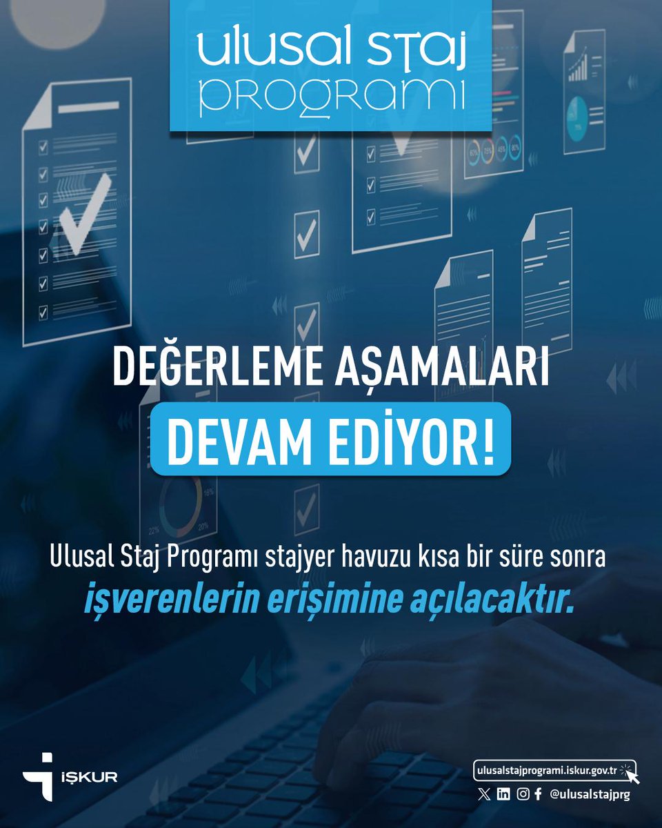 Ulusal Staj Programı tweet media