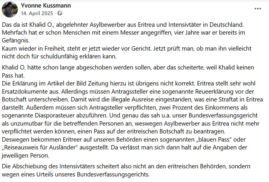 Yvonne Kussmann tweet media