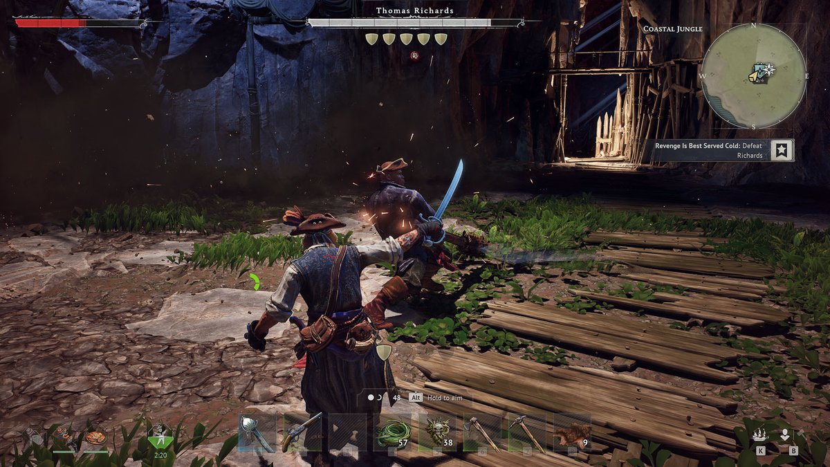 gamespark's tweet photo. 『Windrose』早期アクセス開始！伝説の“黒ひげ”を追い、海賊船長としてカリブ海を生き抜くオープンワールドサバクラ―ウィッシュリスト150万以上の期待作
https://t.co/B2F5y0nZ15

砲弾が飛び交う海戦に、移乗攻撃も。マップに眠る財宝探しも楽しめる。 https://t.co/Kl7uAI3dE3
