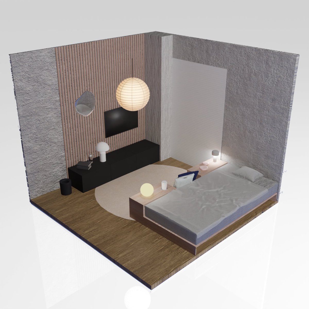 3Dcgrooms's tweet image. 本物っぽい感じを再現できるように訓練中