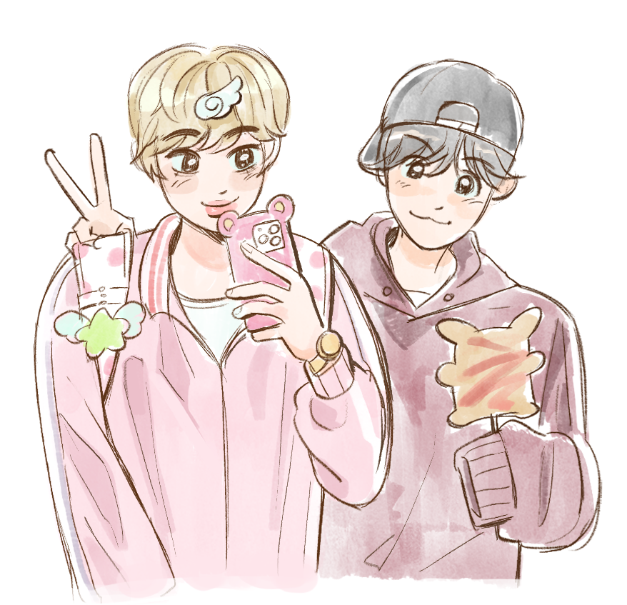 낙서했던거 모아서 올림 ☺️