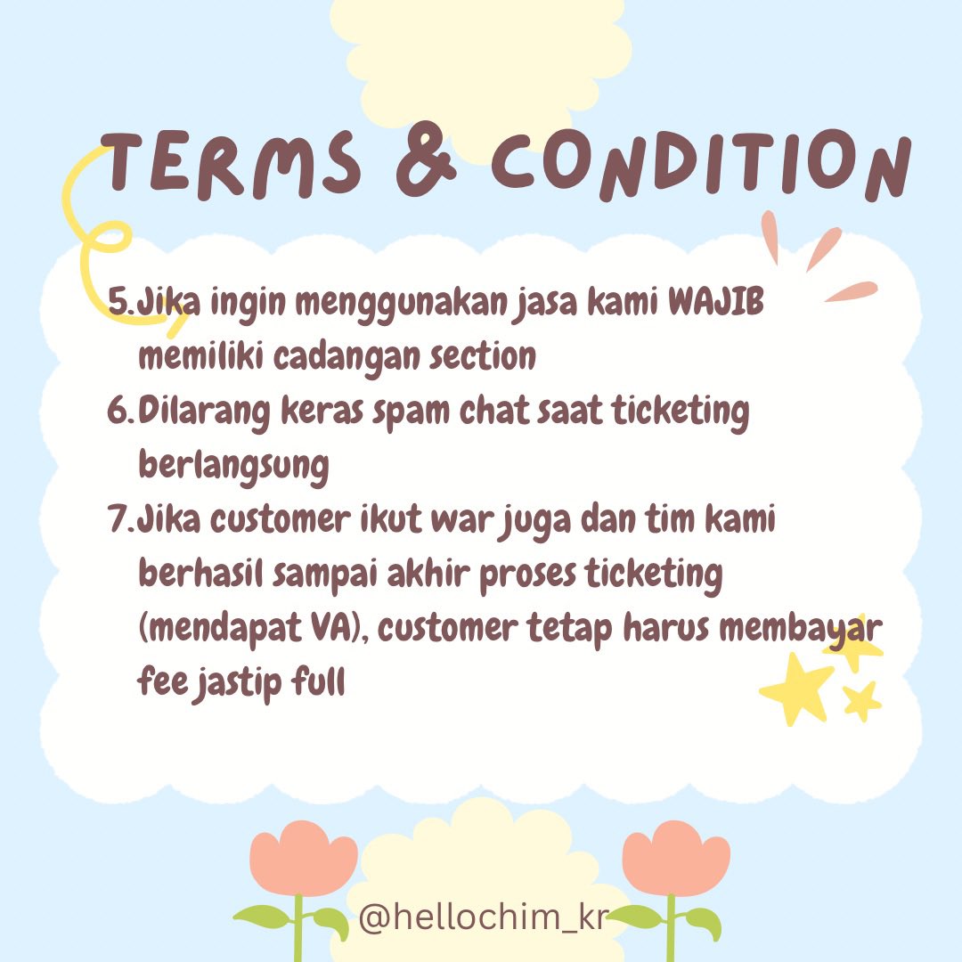 INA GO | JASA APPLY FANSIGN & PERSONAL ORDER KR tweet media