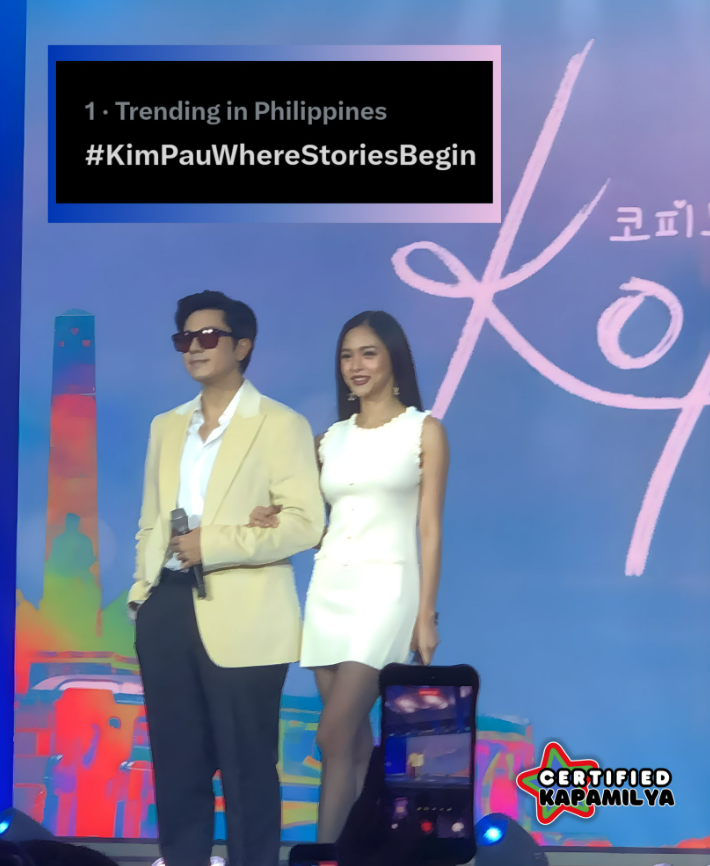 claa1ree's tweet image. grabe ang lakas ng KIMPAU🔥 trending at no. 1 nationwide! partida announcement pa lang yan ha ibaaaa👏 marami ng excited sa “Kopino”🥹

PRIMEvent WithKIMPAU
#KimPauWhereStoriesBegin
#KimPau #KimChiu #PauloAvelino