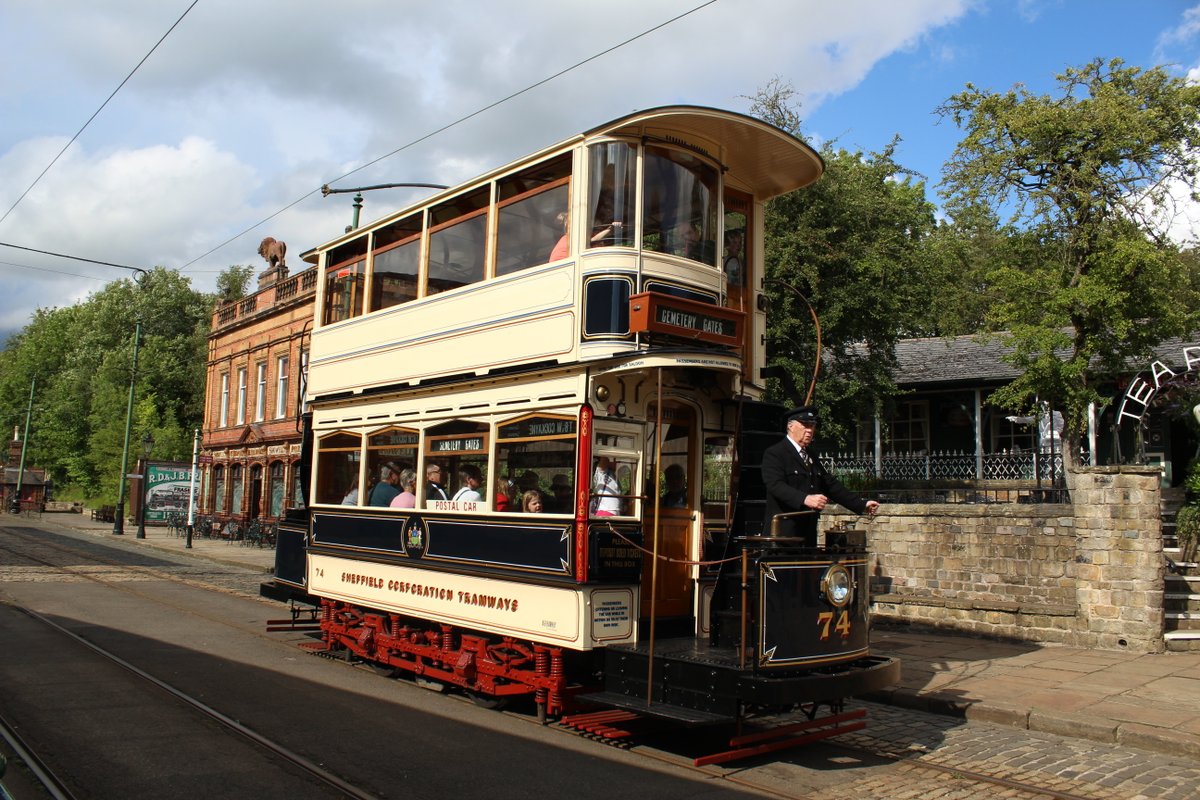 NationalTramway's tweet image. Good Morning
#National Tramway Museum
Trams in operation today 
#Glasgow22,Sheffield74,Blackpool236.