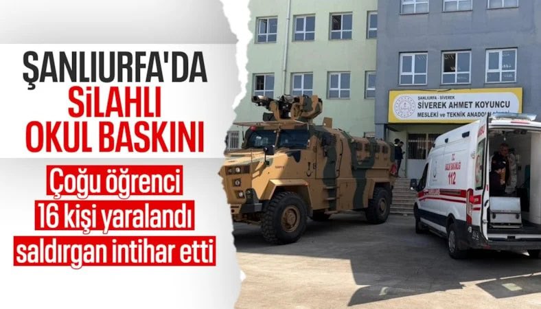 SÖZ BİTTİ!
OKULLARDA ARTIK CAN GÜVENLİĞİ YOK!

Bu nasıl bir ihmaldir?
Bu nasıl bir güvenlik zafiyetidir?
Bu nasıl bir sahipsizliktir?

Okul; silahın gölgesine terk edilecek yer değildir. Okul; korkunun cirit atacağı yer değildir. Okul; devletin vakarının hissedildiği, öğretmenin