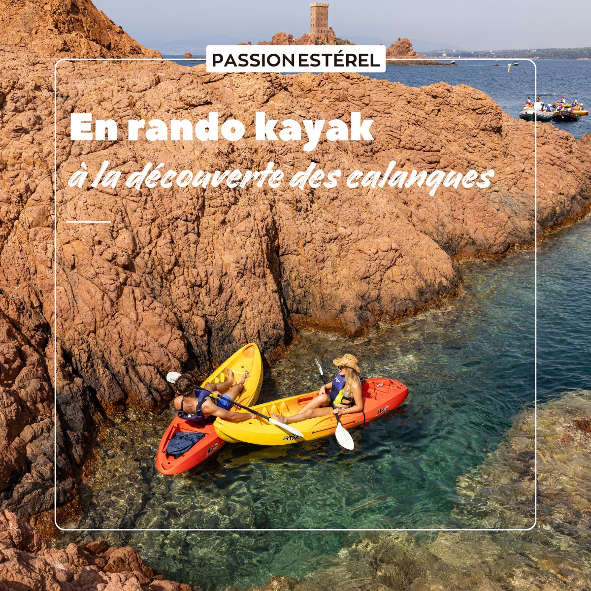 EsterelCoteAzur's tweet image. Envie d’une sortie de groupe dans l’Estérel ? 🚵🛶🚐

VTT électrique, canoë-kayak dans les calanques ou balade en minibus : découvrez nos idées pour une expérience inoubliable 👇
bit.ly/4tCBupO

#teambuilding #incentive #groupes