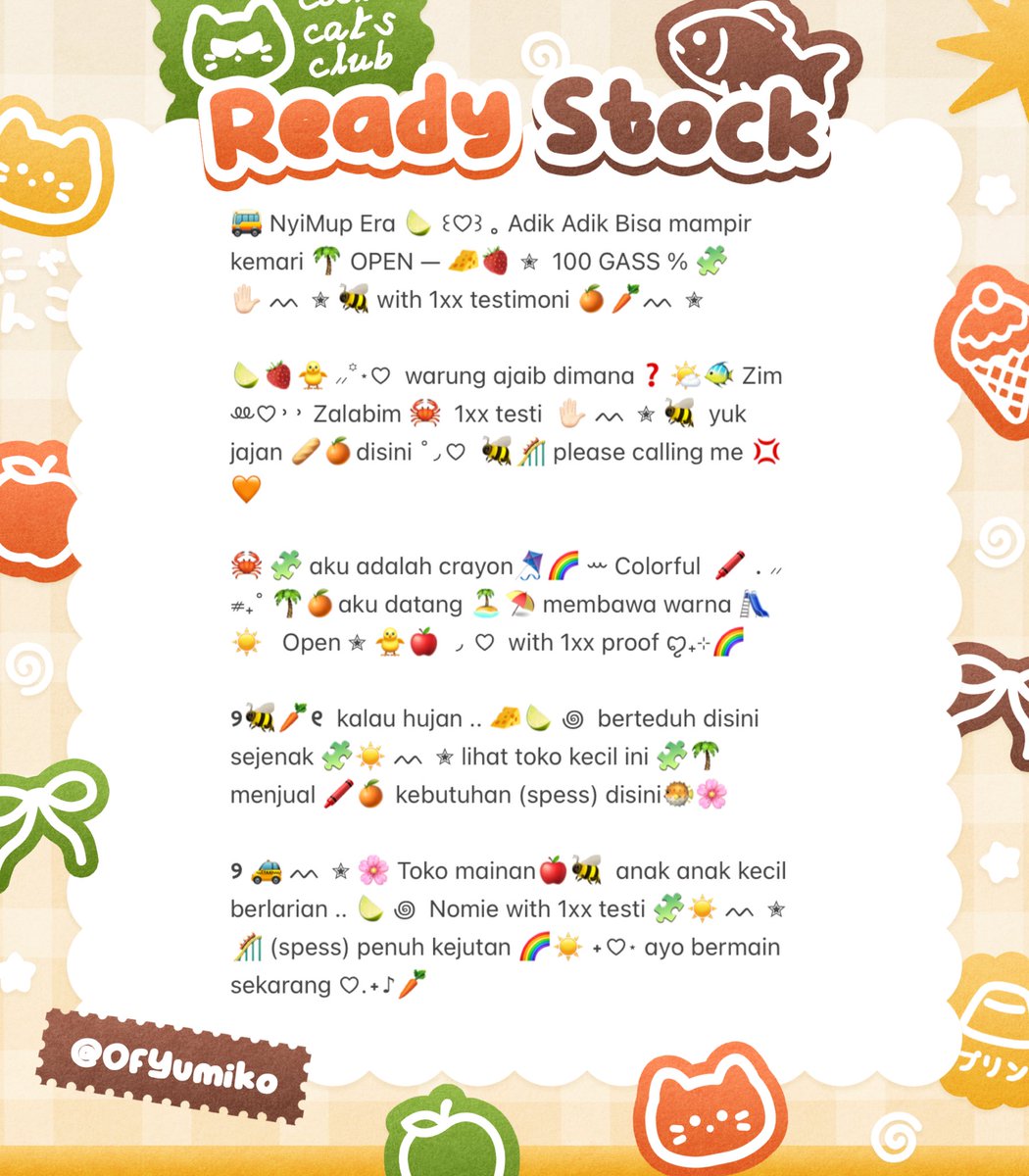 YumiKo, Wording. tweet media