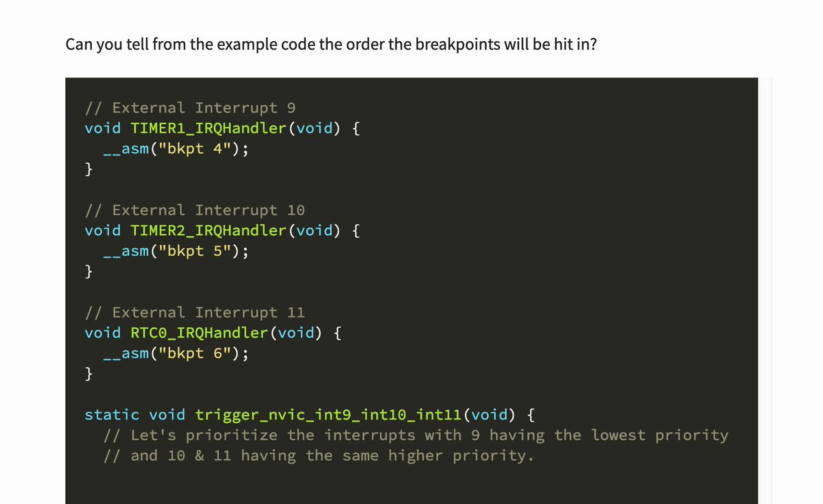 PlatformIO_Org's tweet image. #LearnEmbedded 🎓 "A Practical guide to ARM Cortex-M Exception Handling"
A step-by-step walkthrough of ARM Cortex-M Exception handlers &amp;amp; how to configure ARM System Fault Handlers with examples in C
👉 interrupt.memfault.com/blog/arm-corte…
📌 #EmbeddedSystems #Semiconductor #Engineering