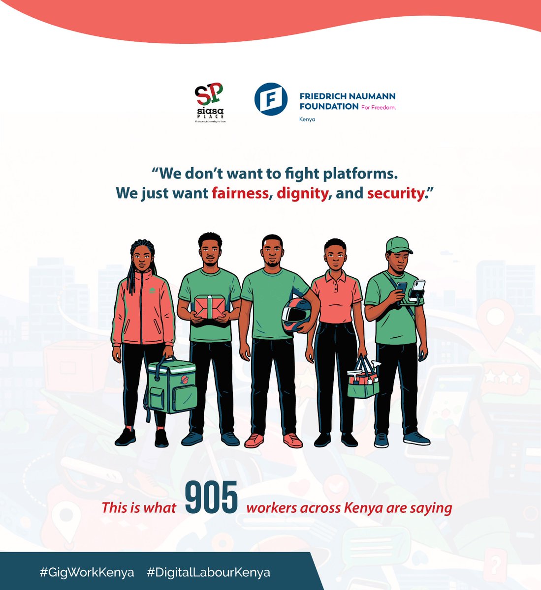 BigmanDarsil's tweet image. Workers often absorb all operational risks, from fuel costs to equipment maintenance.
The gig economy is redefining employment, but policy frameworks are lagging behind. #GigWorkersKE #FutureOfWork.