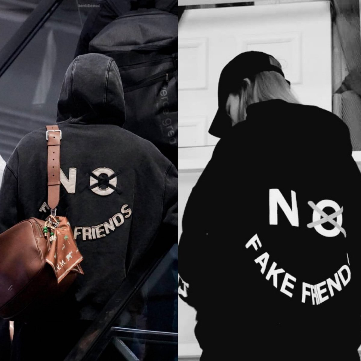 ❌️NO FAKE FRIENDS❌️เสื้อคู่ในตำนาน

⛔️ที่มาของชื่อแอคเคาท์ในทวิตเตอร์ที่ใช้ชื่อนี้มาตลอด14ปีไม่เคยเปลี่ยน

⛔️ที่มาของการเก็บเงิน3เดือนเพื่อซื้อเสื้อ+หมวกตามแบมตอนนั้นยังเรียนอยู่ราคาตอนนั้นถือว่าแพงมาก(ตอนนี้มีเงินก็หาซื้อไม่ได้แล้วเลิกผลิต)

#MarkBam
#MTBB
#NOFAKEFRIENDS