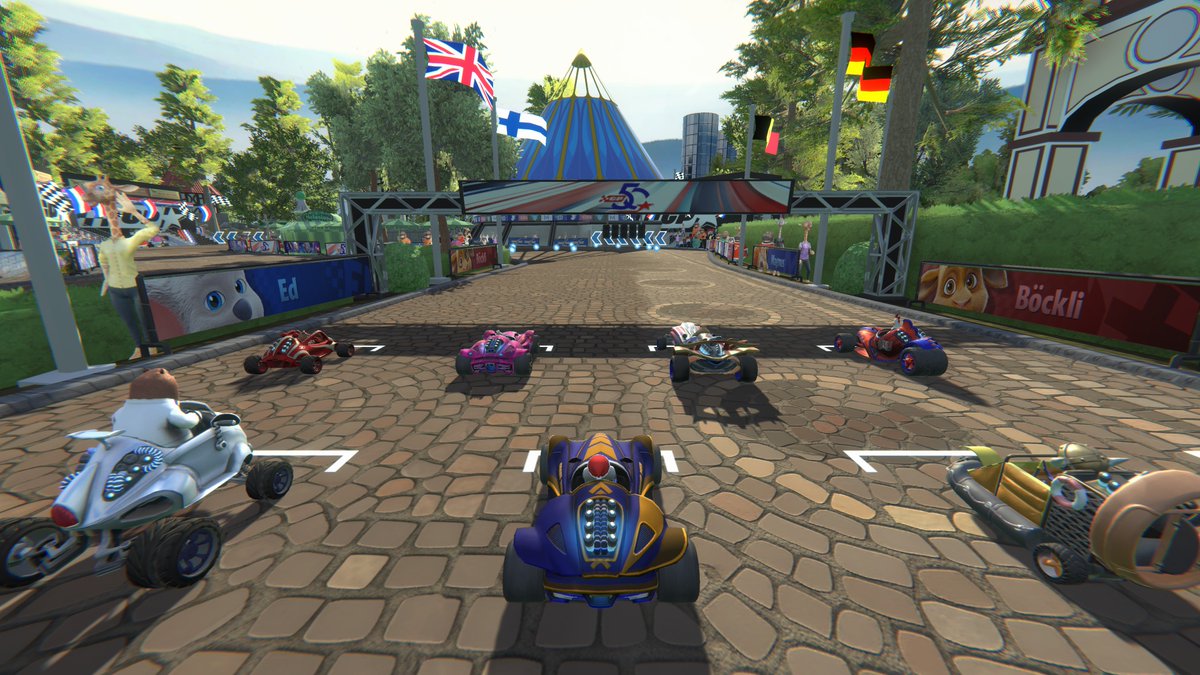 MichaelMack's tweet photo. Today, a new update for the video game Ed & Edda: GRAND PRIX - Racing Champions goes live. It brings new racing cars and playful add-ons like hats. A personal highlight for me: new music by 2112 Studios adds a completely new layer to the experience. #MACKMagic https://t.co/5YQLxamuYA