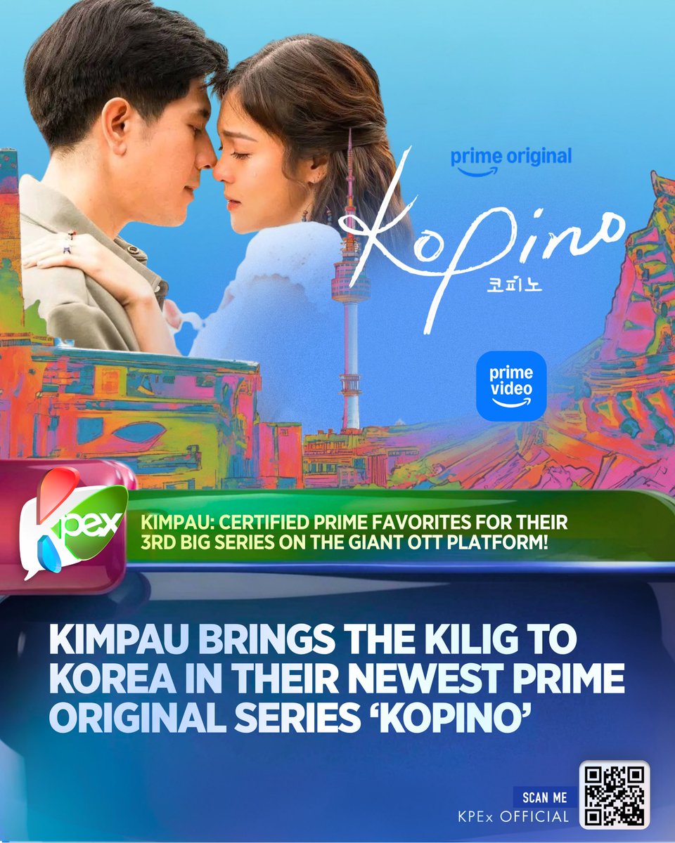 LOOK: KimPau marks their highly anticipated third major collaboration with Prime Video in the upcoming series ‘Kopino’!

Following their back-to-back hits that turned them into “certified Prime favorites”, the undeniable on-screen magic of Kim Chiu and Paulo Avelino is heading to