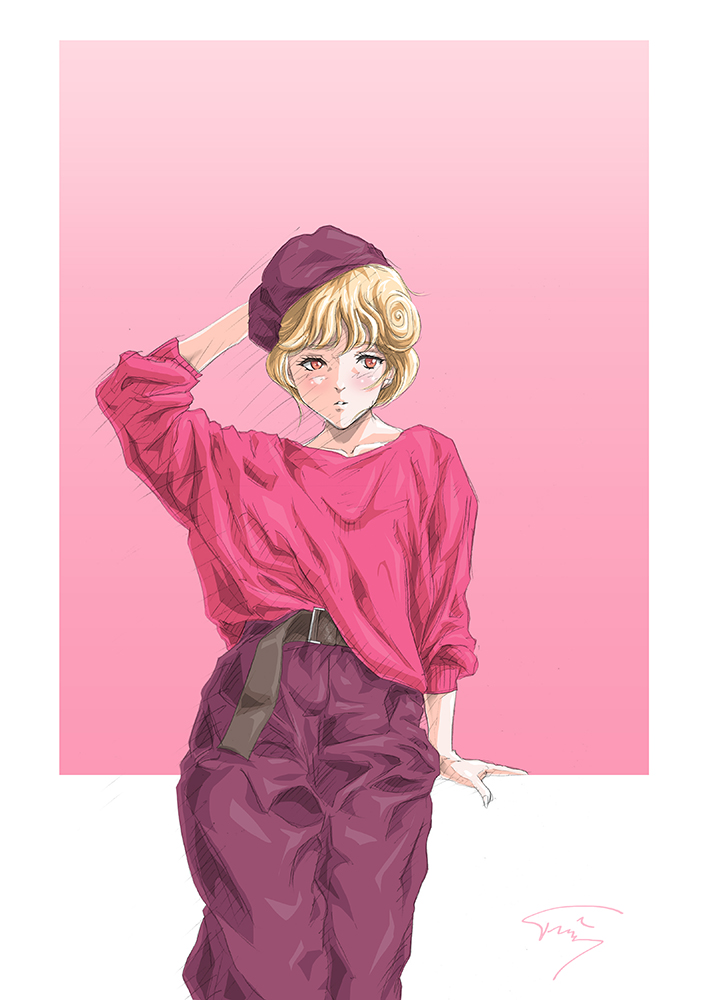 Two new pieces of <a href="/80sBabyNFT/">80’s Baby NFT 70/ 100</a> are currently in progress.

My OG collection on <a href="/Algorand/">Algorand</a> ! Here's the very very first piece I dropped in January 2022 !

Current floor at 555 ALGO, pieces available on <a href="/RandGallery/">Rand</a> and <a href="/downbad_algo/">DOWNBAD</a> 
randgallery.com/collections/80…
market.downbad.farm/collection/80s…