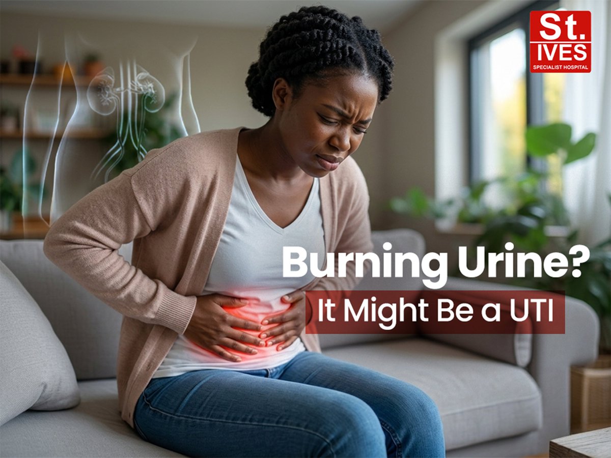 🔥 Burning when you pee? It could be a UTI.

Don’t ignore the signs — UTIs are common in women &amp; children and can get serious if untreated.

Learn causes, symptoms &amp; best treatment 👇
 stiveshealthcare.com/urinary-tract-…
#UTI #WomensHealth #ChildHealth #StIvesHospital