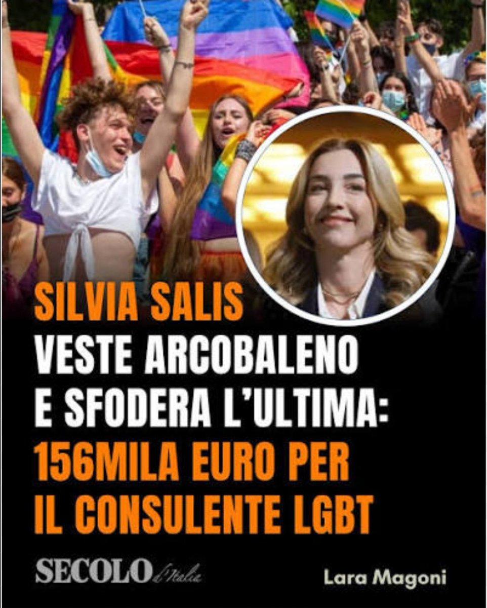 Il consulente #LGBT da 156.000 euro. 
Solo il #Pd solo la #Salis. Roba da pazzi. #Genova