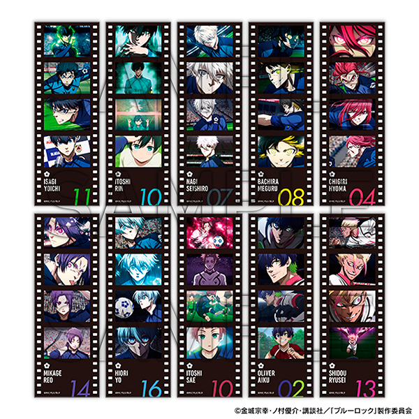エゴ展 グッズ情報】 □トレーディングコマフィルム風ステッカー（全10