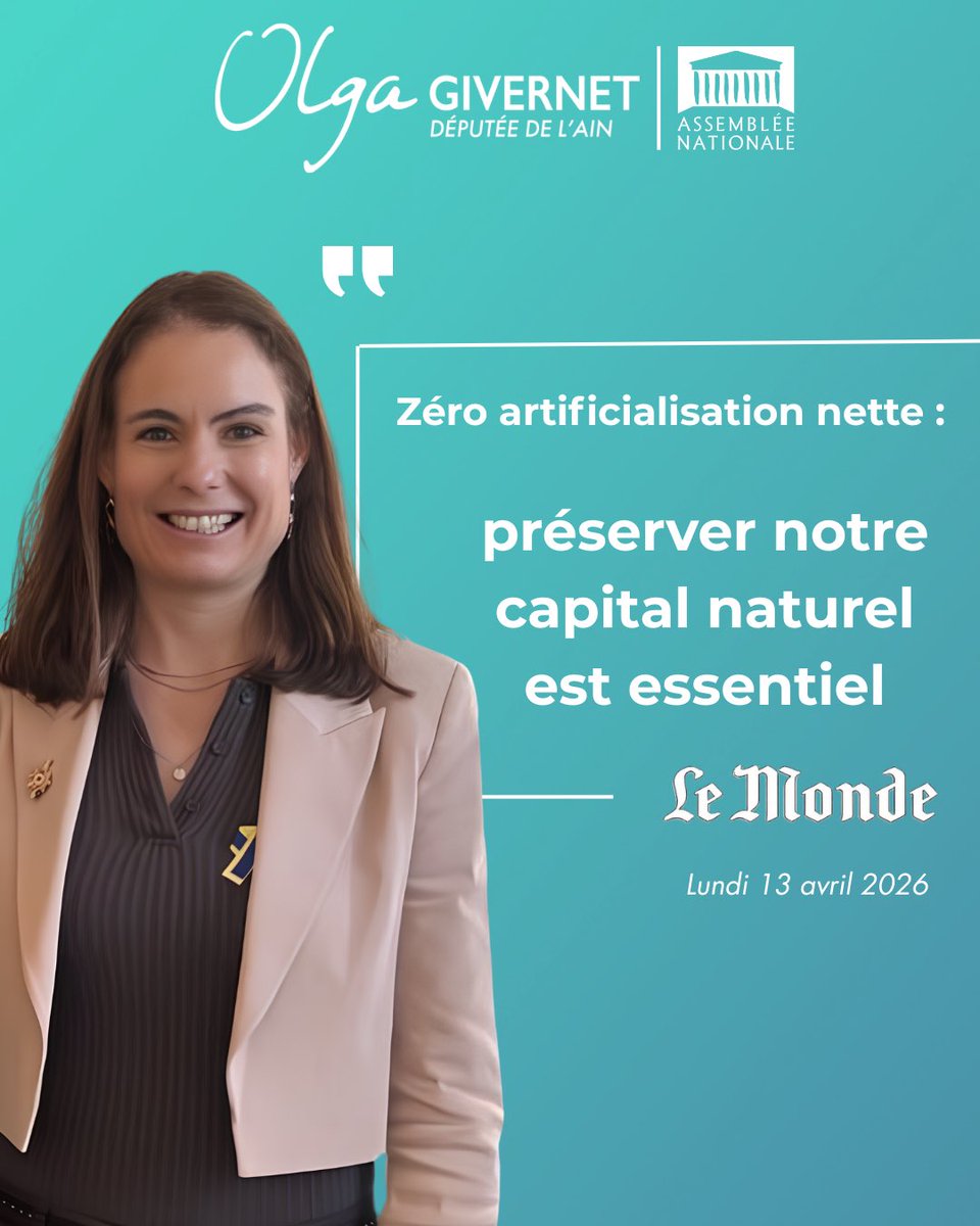 Avec <a href="/AgnesRunacher/">Agnès Pannier-Runacher 🇫🇷🇪🇺</a> et <a href="/ChristopheBechu/">Christophe Béchu</a>, nous cosignons une tribune dans <a href="/lemondefr/">Le Monde</a> contre l'article 15 du PJL simplification de la vie économique qui :

❌fragilise l’objectif de Zéro Artificialisation Nette
❌menace notre souveraineté agricole
❌déstabilise les élus locaux