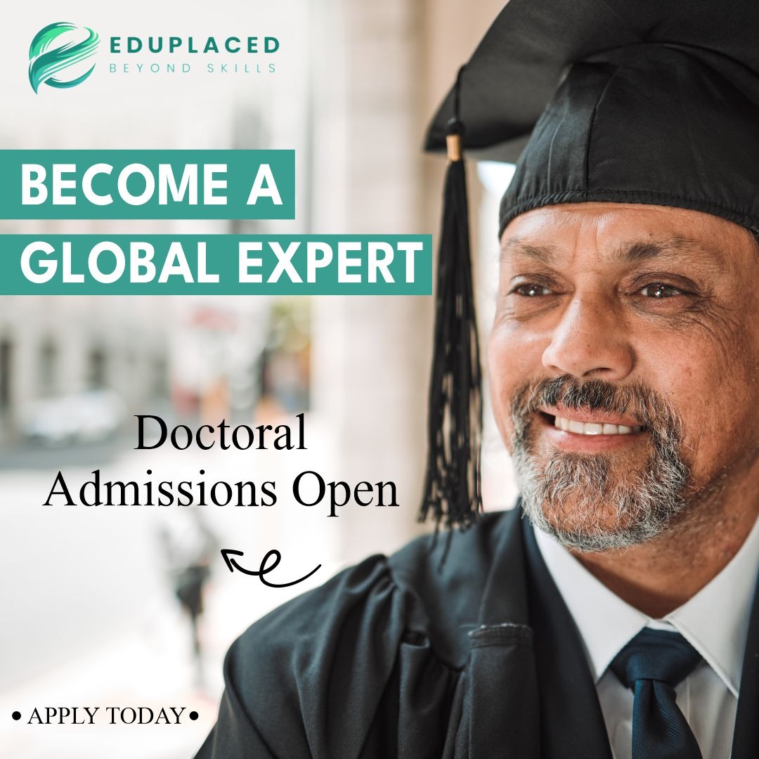 eduplaced's tweet image. 🎓 Become a Global Expert

Take your career to the next level with a Doctoral program designed for ambitious professionals.

#Eduplaced #Doctorate #PhD #DBA #GlobalExpert #AdmissionsOpen #HigherEducation #CareerGrowth #ProfessionalDevelopment #GlobalEducation #Upskill