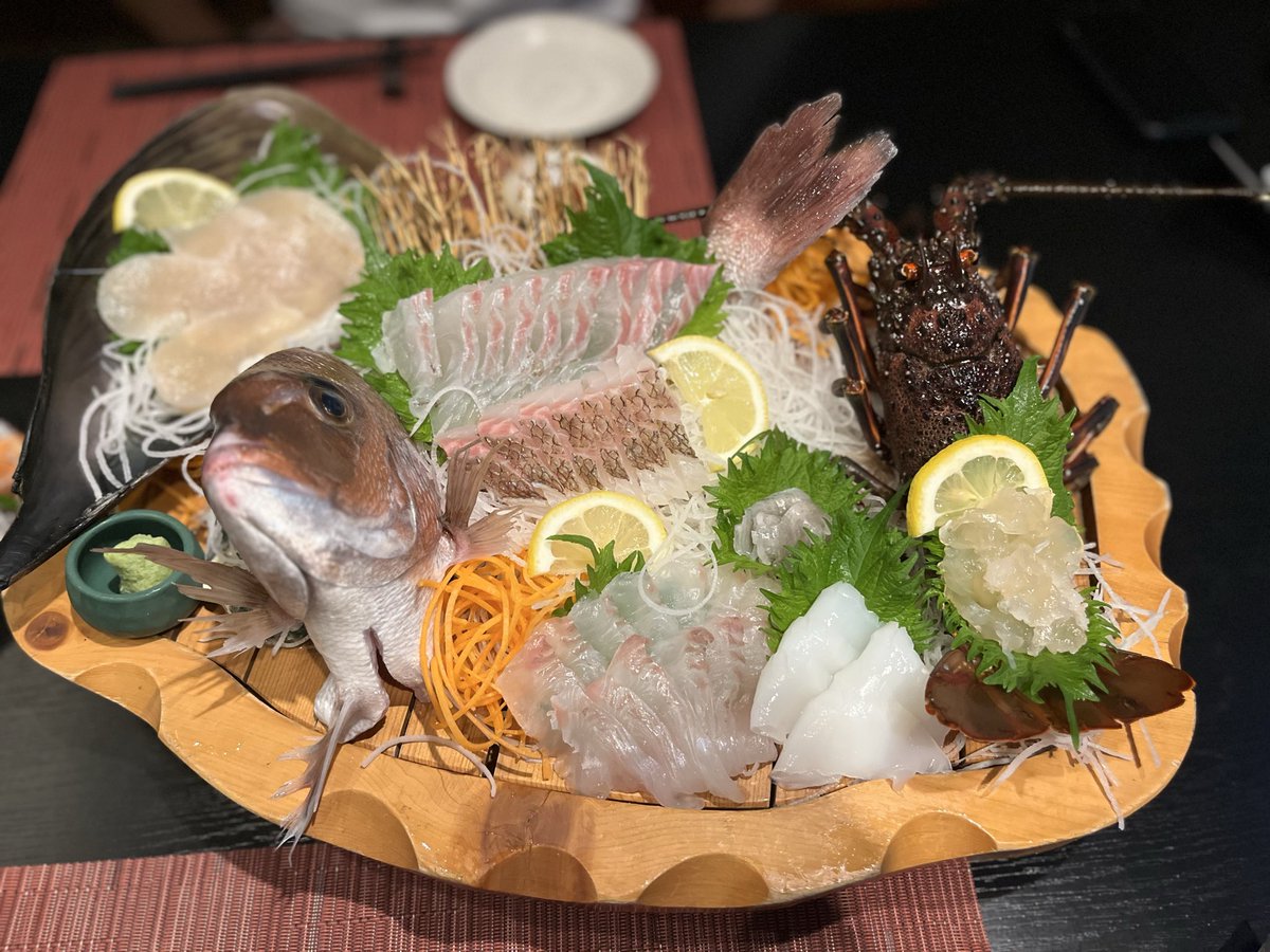 fp0628's tweet photo. 日間加島
魚美味しすぎた🐟 https://t.co/rl7DFU1Zfy