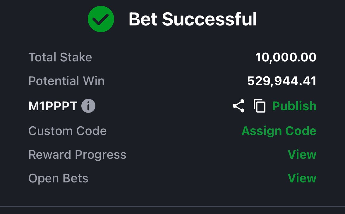 winsxend's tweet image. 43 odds - M1PPPT