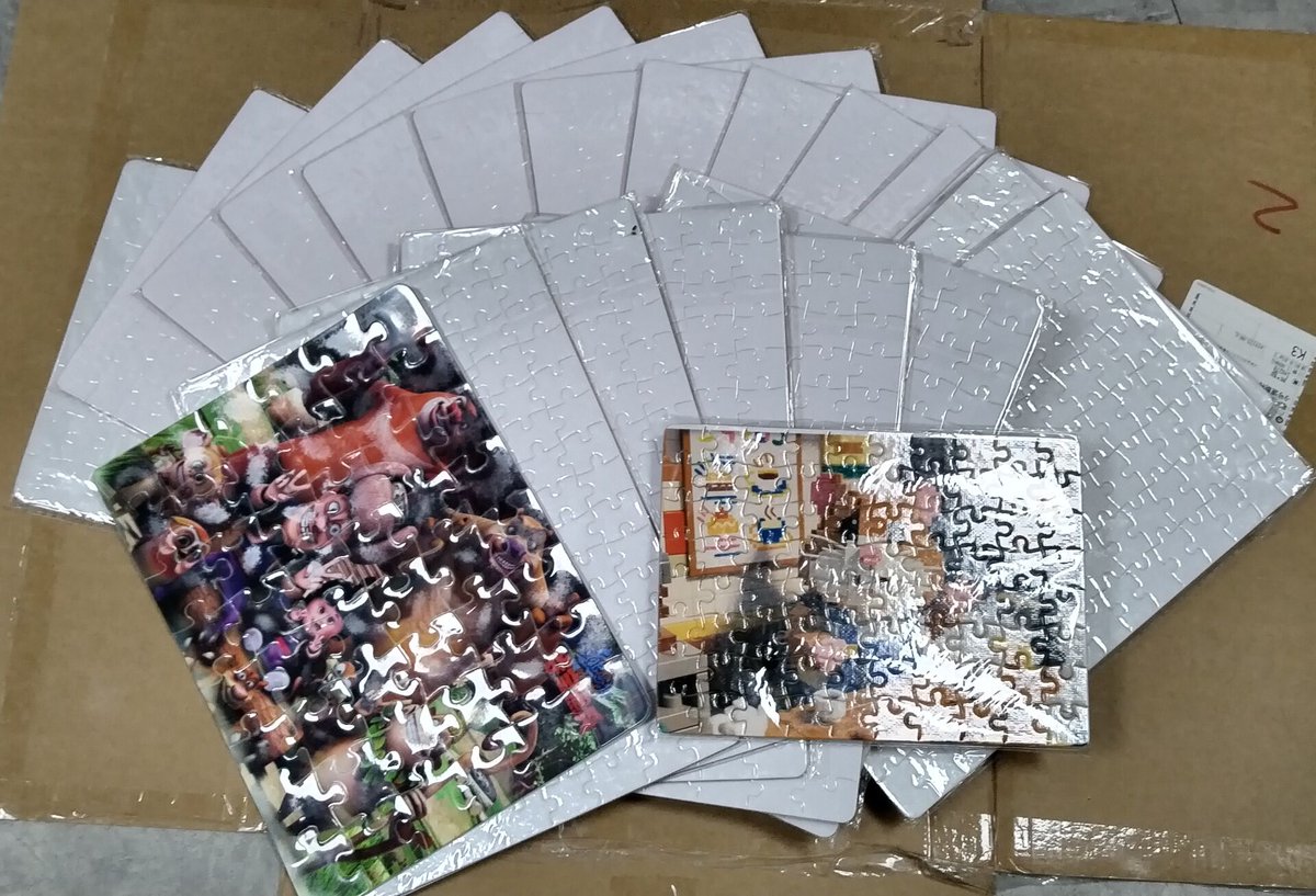 Sales9S64385's tweet image. 📷 HALF-PRICE CLEARANCE: Sublimation Blank Jigsaw Puzzles!
A4/A3 sizes, multiple piece counts &amp;amp; shapes. Print custom photos, art &amp;amp; designs. 50% OFF – stock won’t last! DM to order now.
#SublimationPuzzle #JigsawPuzzle #ClearanceSale #CustomGifts