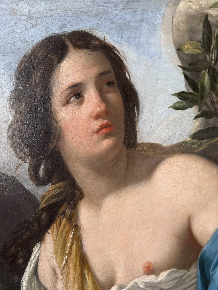 MilovanCavor's tweet photo. Journée constats d’état autour de Simon Vouet au Louvre… admirez la sensualité du genou, admirez le beau visage 😍 https://t.co/zsL72ZwRtF