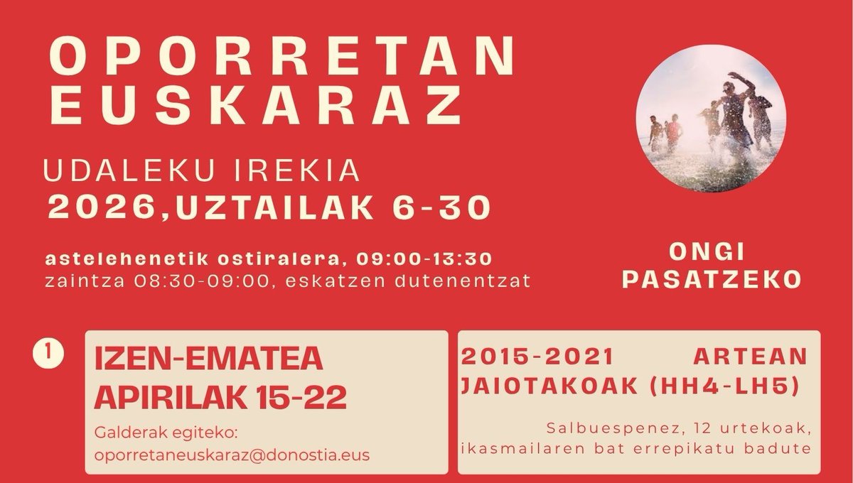 Donostia Euskaraz tweet media