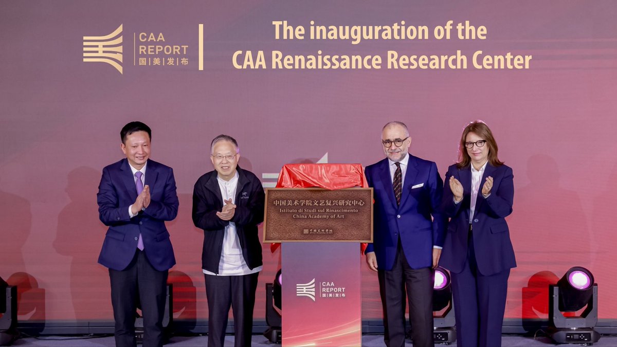 CAAofficialEN's tweet image. #CAA REPORT | The inauguration of the CAA Renaissance Research Center

Supported by Italian institutions including the Istituto della Enciclopedia Italiana – @Treccani, the center brings together international scholars and partners with leading museums and universities. It