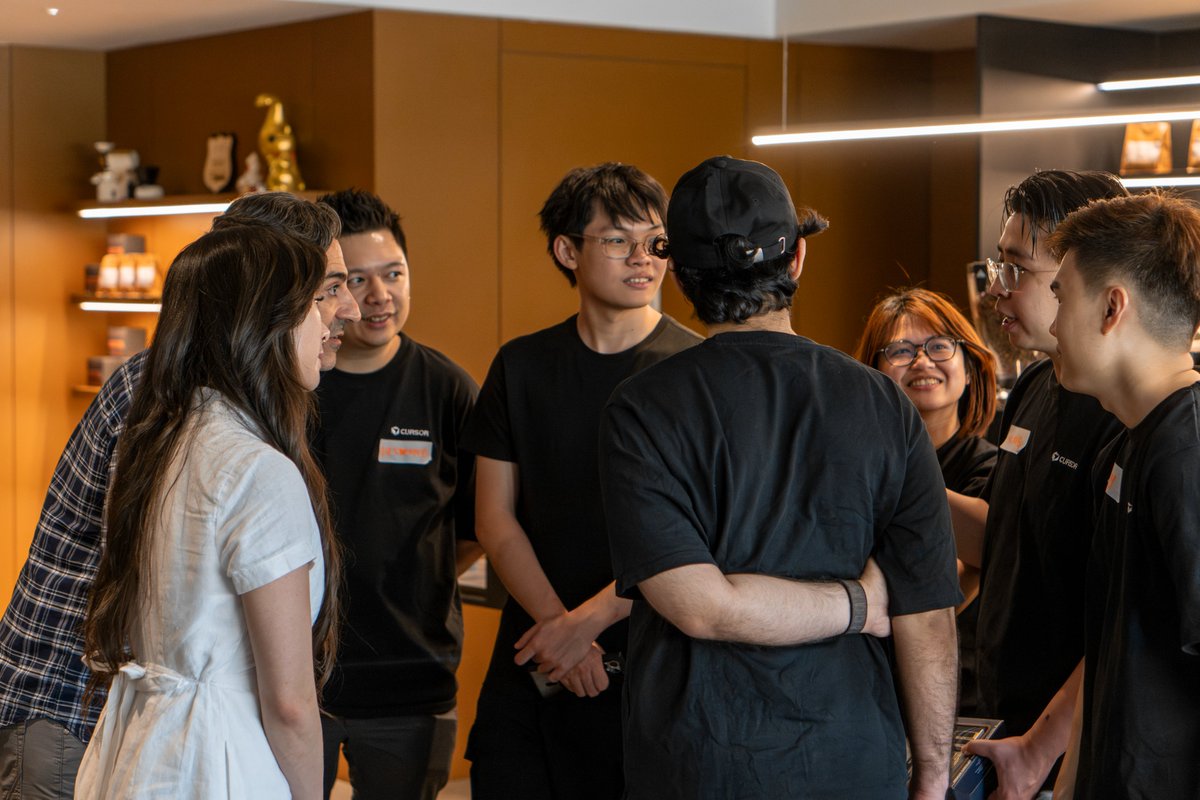 helloimkongv's tweet photo. i always wanted to bring cafe @cursor_ai to kl and it finally happened last week!

two sessions. 120 people across both. the venue was designed for 50. at peak we had 80 to 90 in the room at once.

we forgot to announce the open mic (where you can just share what you build and connect with other like minded people, like a ice breaking session) 🤣. i was debugging a check-in system i'd built the night before while people were already walking in. chaotic. and genuinely one of the better events i've been part of.

i expected maybe only half of the registrations to show. the venue is far and not very accessible. people came anyway. some just walked in with their friends.

during the event, what surprised me most: @fr4nnyp4ck  and @nickwm  had been talking to everyone like normal attendees before we announced they were from cursor. most people genuinely did not know. the moment we did, the whole room shifted toward them, and they stayed, talking to everyone, for the rest of the day.

no slides. no keynote. just conversation. the q&a was standing room only and everyone was engaging with the team and asking thoughtful questions.

i've run bigger events where you're technically close to everything but never quite in it. cafe @cursor_ai was different. i actually got to sit with people. hear what they're building, where they're stuck, what they can't figure out. that's the part that matters to me.

talking to the @cursor_ai  team, what came through was that they're not watching competitors. they're building what they think is worth building next. composer 2, cloud agent, code review. it had the texture of a founding team still making real bets.

a few things stayed with me:

- a ux professional who came not to build something new, but to get better at how she already works. that's rare at most builder events.

- a claude code plus codex user who saw cursor's model switching for the first time and was impressed with cursor 3 glass agent management view.

- someone who said cursor events always feel warm and welcoming. it's like your neighbor's housewarming. that one landed.

thank you all for coming, wish you had a good experience. i was hoping to talk to more people but was managing logistics more than i planned. see you in the next one I guess :)

ciao