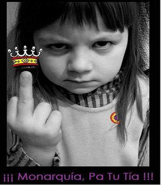 Monarquía, pa tú tia!!

#APorLaTercera   SyR.