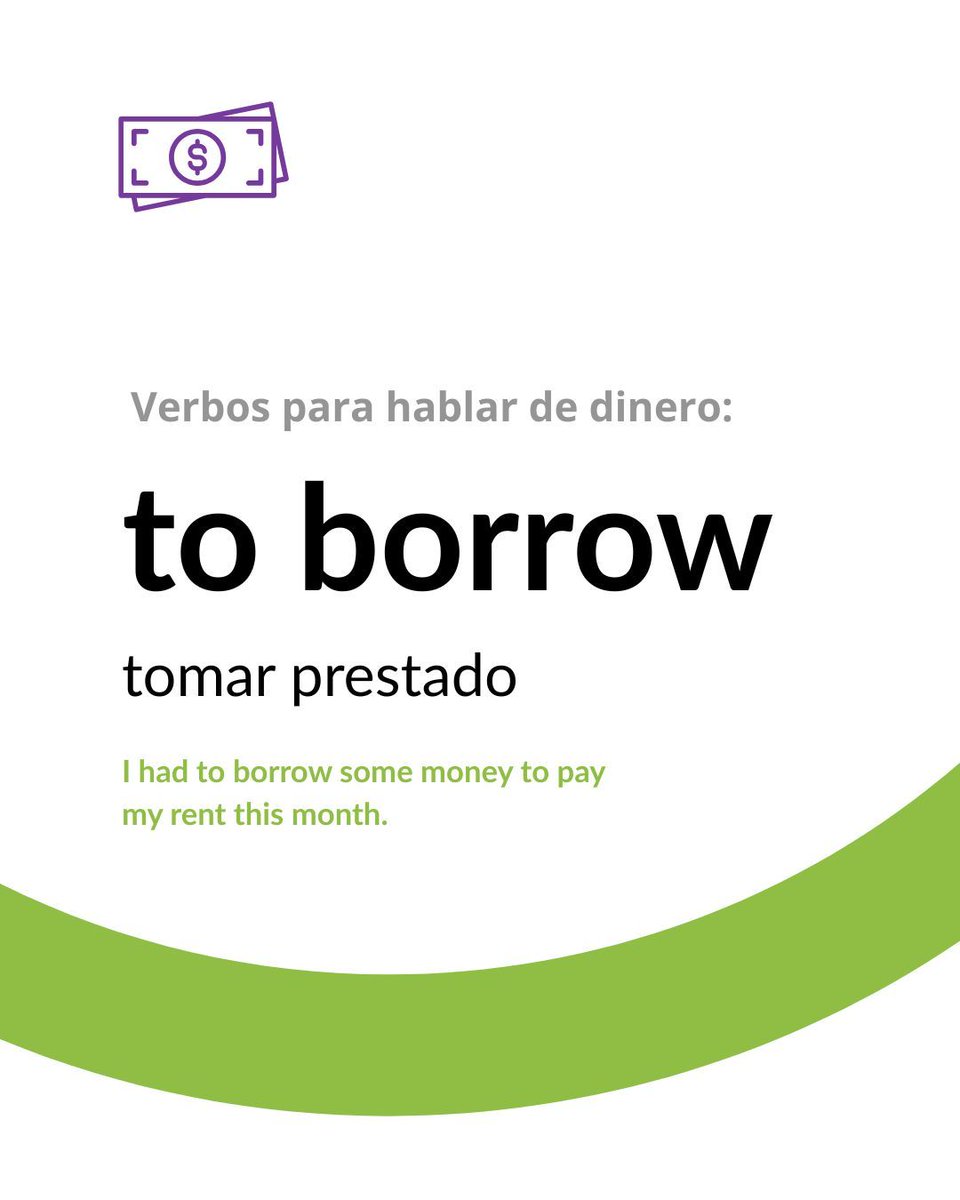 Capmantesting's tweet photo. 💸 ¿LEND o BORROW? El error que muchas personas cometen…
Si alguna vez has dudado al decir “¿puedo prestarte?” o “¿puedes prestarme?” en inglés… no eres el único 👀 
📌 Guarda este post para repasarlo más tarde

#LearnEnglish #EnglishTips #EnglishVocabulary #InglésPráctico https://t.co/gni0p0yRj6