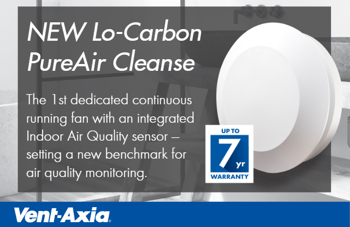 VentAxia's tweet photo. Indoor air pollution isn’t always visible — but its impact is real. The NEW PureAir Cleanse dMEV monitors #IAQ &amp; automatically boosts when pollutants rise. Including:

✔️ VOC &amp; humidity sensors
✔️ Continuous low-energy ventilation
✔️ Automatic boost

More: https://t.co/r4RtuJoZbn https://t.co/ha4rzv824Y