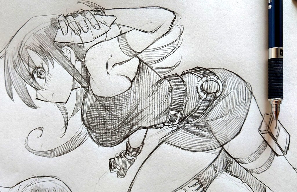 黄昏ミミさん落書き再掲4
旧服も良き 