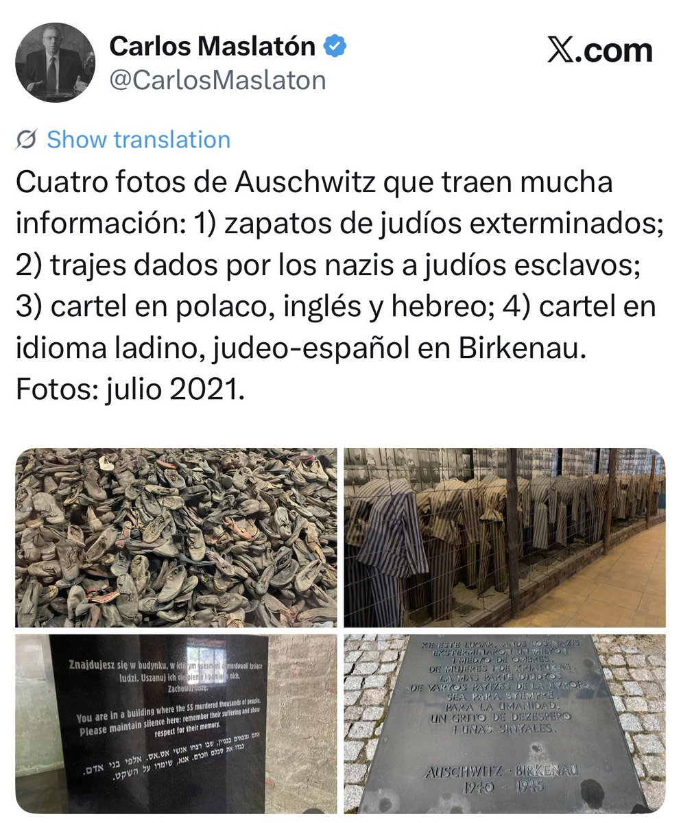 Carlos Maslatón tweet media