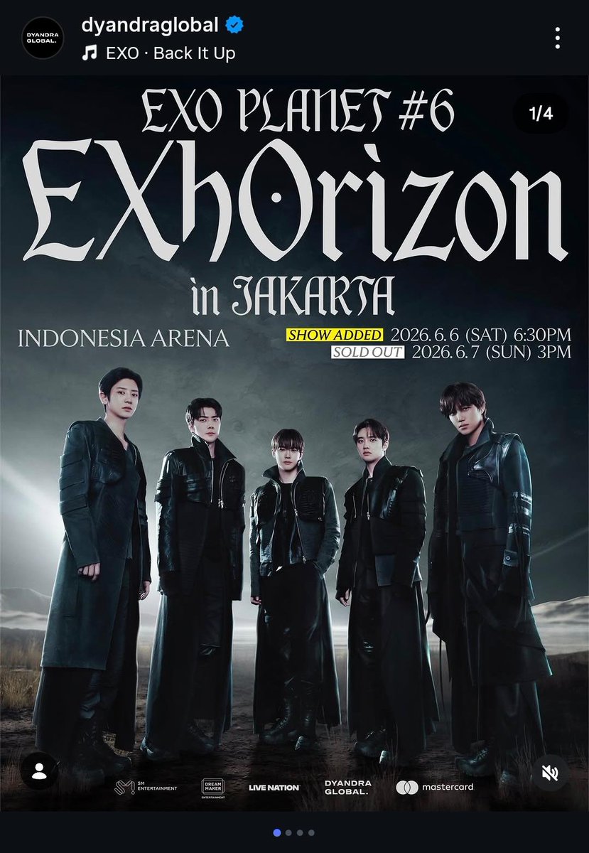 Uripsulaeman86's tweet photo. Open Pre Order EXO Planet #6 -Show Added. Available all section.  DM or contact me on what'sapp in my bio if you're interested, thank you🙏🏻 (Pre Order closed at 18.00 PM) #EXO #엑소 #weareoneEXO #EXOPLANET #EXhOrizon https://t.co/dwyefbrMs7