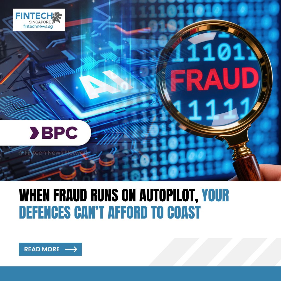 FintechSIN's tweet image. When Fraud Runs on Autopilot, Your Defences Can’t Afford to Coast

Read more → fintechnews.sg/126753/ai/when…
#fintech #AI #fraud #security