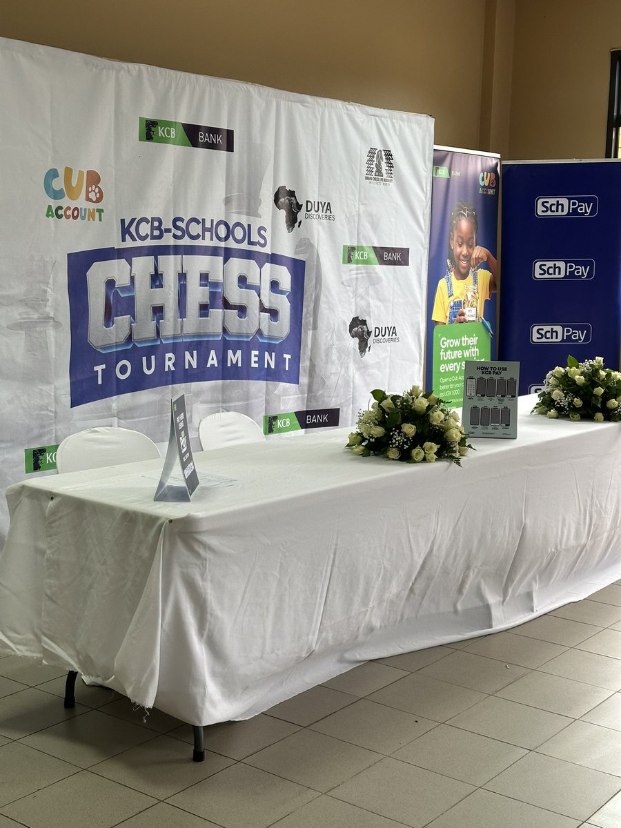 schoolpay_ug's tweet photo. Happening now at Kampala Parents School, launch of the @kcbbankug Schools Chess Tournament. 

We are proud to be sponsors of the event 

#kcbChessSchoolsTournament 

#Schoolpay https://t.co/TkbwROKcYE