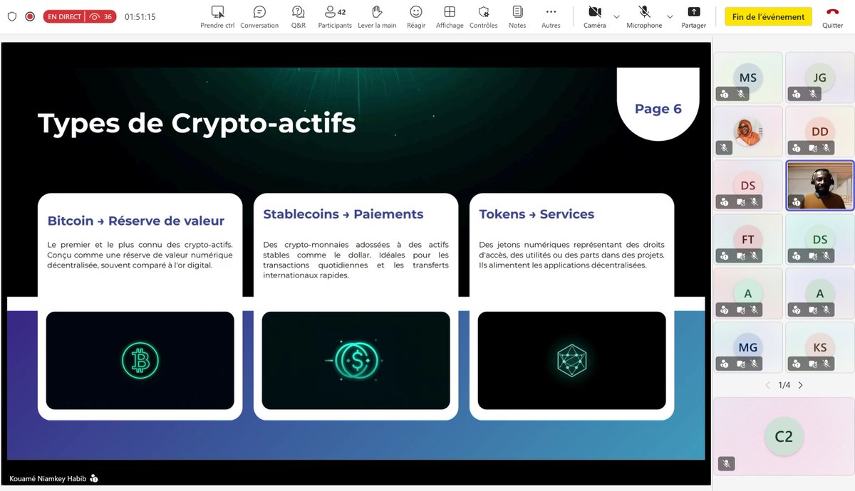 Ecpi_dakar's tweet photo. Retour en images sur le webinaire dédié à la Blockchain et aux crypto-monnaies : opportunités et perspectives organisé par l'Ecole Centrale Polytechnique d'Ingénieurs.

👉 Pour revoir l’intégralité du webinaire : https://t.co/NuyN7RXqfo…

#ecpi #ecpitraining #esieeparis https://t.co/mJHAJqLCRy