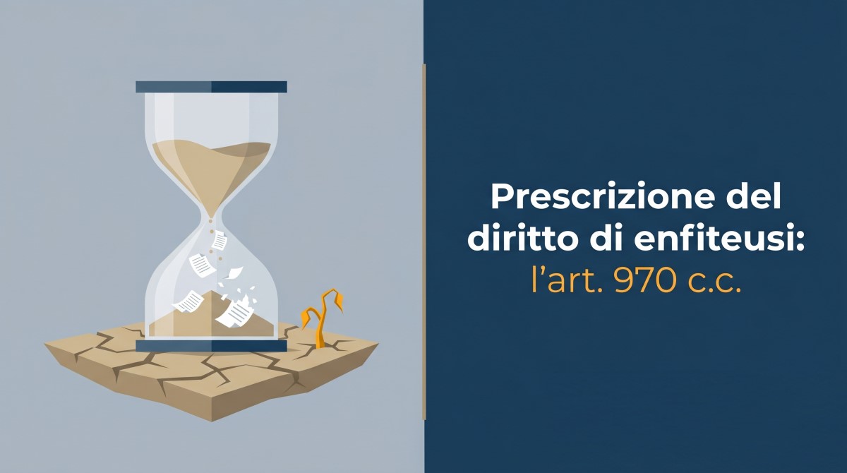 StudioMoscarini's tweet photo. Pagare il canone senza coltivare il fondo non blocca la prescrizione del diritto di enfiteusi. ⚖️ Scopri le regole (art. 970 c.c.) e l'analisi della Cassazione: https://t.co/LVwgtgUbMN #Enfiteusi #Diritto https://t.co/Bi3oofYCrO