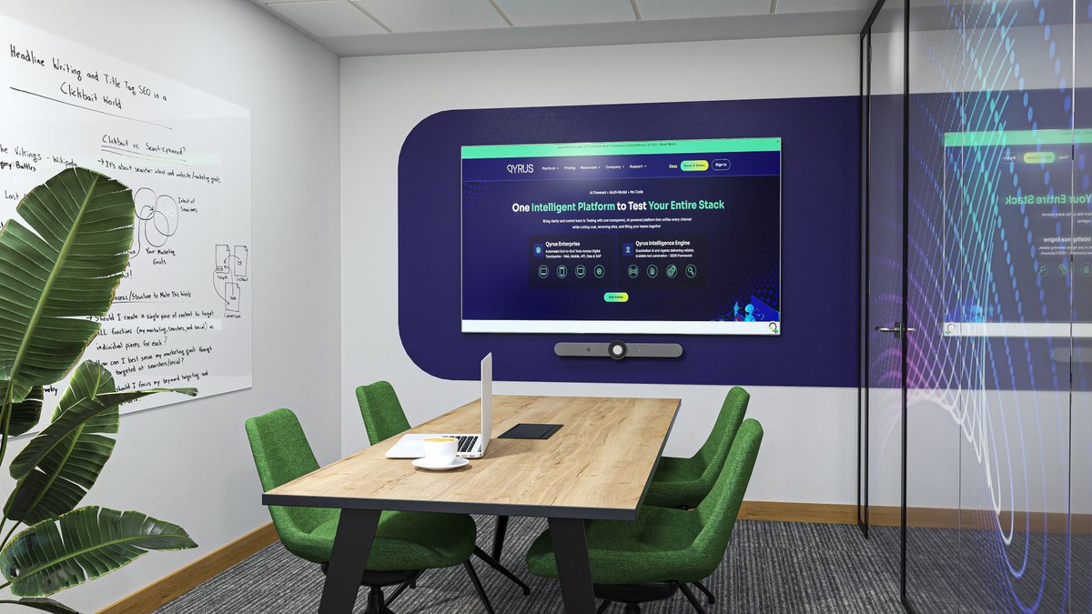 ProjectsNiche's tweet image. From Concept to Cloud, we’re supporting the global expansion of Qyrus and will be delivering a new office and mini data centre for the company’s first London base!
-
#nicheprojects #corporatedesign #workspaceinterior #designandbuild #officedesignideas