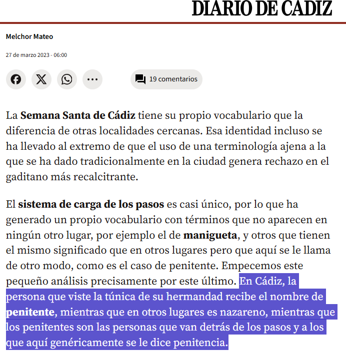 Mentidero Cofrade tweet media