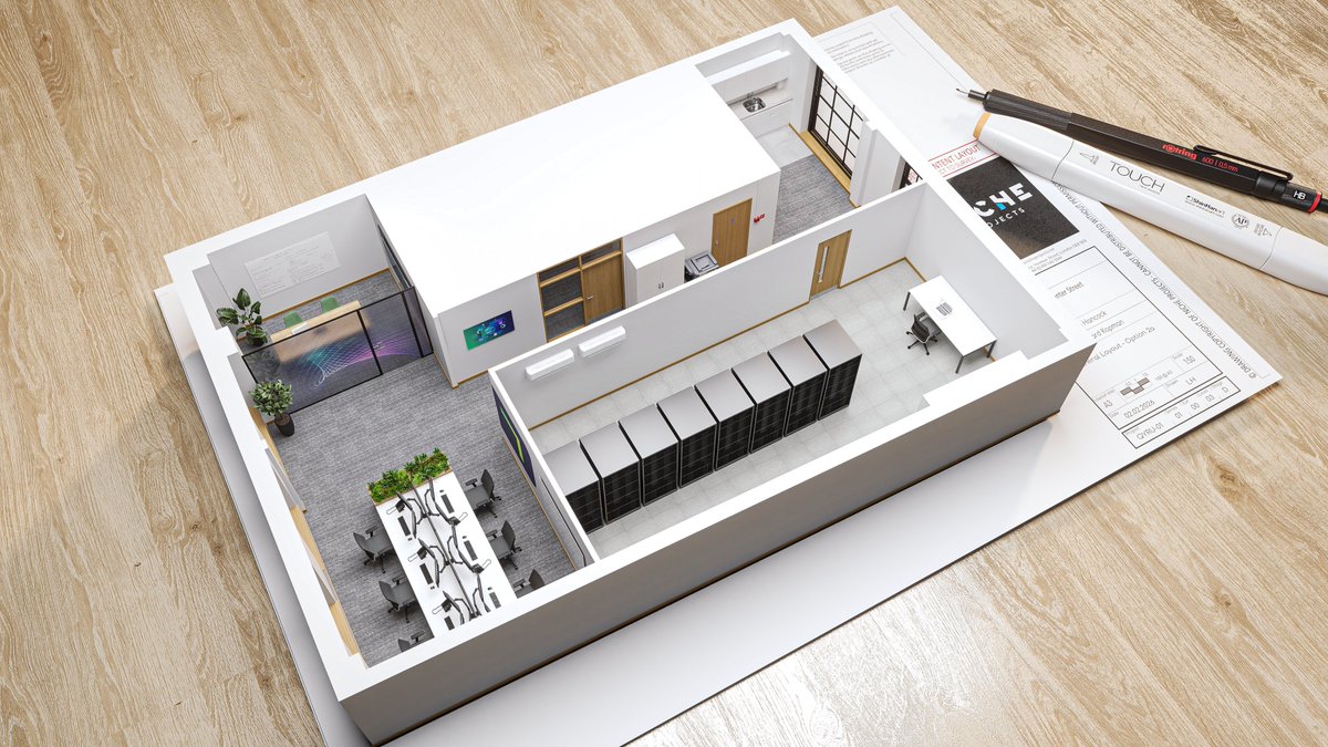 ProjectsNiche's tweet image. From Concept to Cloud, we’re supporting the global expansion of Qyrus and will be delivering a new office and mini data centre for the company’s first London base!
-
#nicheprojects #corporatedesign #workspaceinterior #designandbuild #officedesignideas
