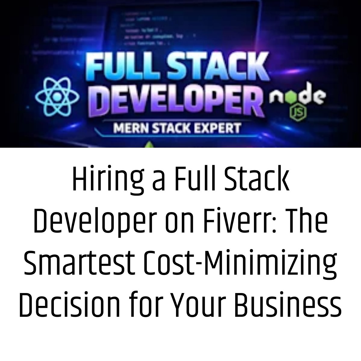 ruposhamin's tweet image. Hiring a full-stack developer doesn’t have to drain your budget. Skip the overhead &amp;amp; connect with top-tier freelance talent on Fiverr—fast, flexible, and built for results.
Build smarter, scale quicker.
Start here: go.fiverr.com/visit/?bta=148…

#fullstackdeveloper #mernexpert