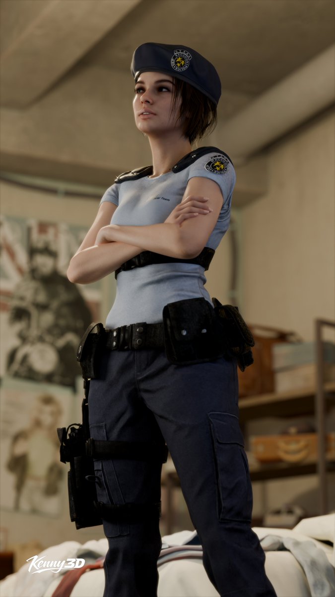 KennyThreeD's tweet photo. Okay, we see you, Supercop.
#JillValentine https://t.co/bbN31CaTOe