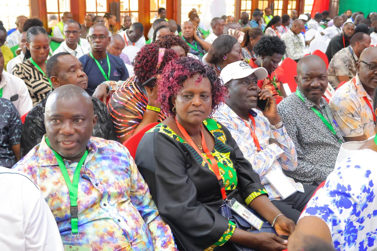 AssemblyBungoma's tweet photo. Hon. Wafula Waiti (far left), Leader of Majority Hon. Joseph Nyongesa, Hon. Angeline Rugut, Hon. Okasida Ipara, Hon. Jack Wambulwa, Hon. Sudi Busolo among other leaders are attending a session at the 6th Legislative Summit in Mombasa 
#legislativesummit2026 https://t.co/nMRSMYPDcb
