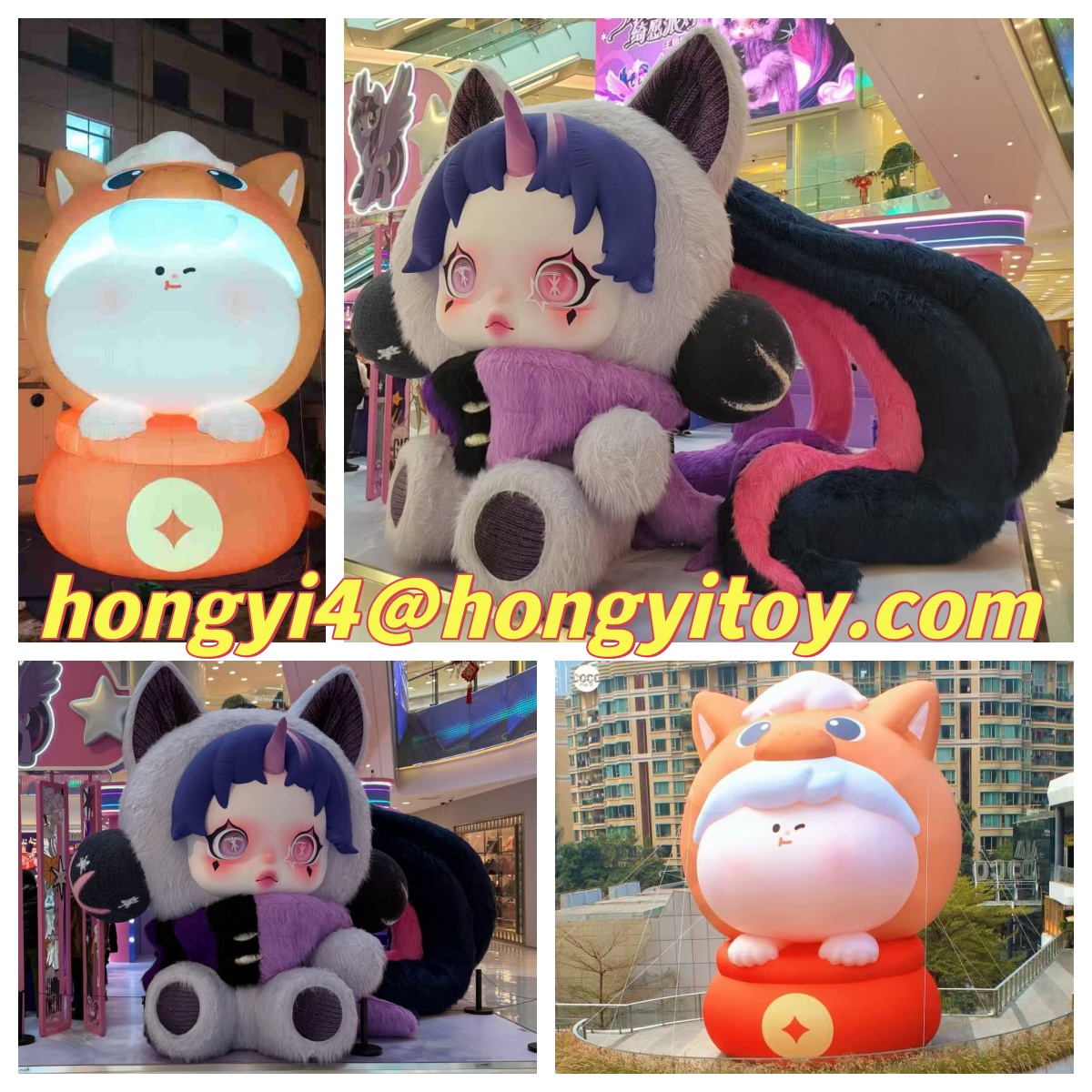 ChenHongyi4's tweet image. Event decor inflatable mascot, so lovely~~~~

#eventing #mascot #inflatable #decorate #hongyi #animefans